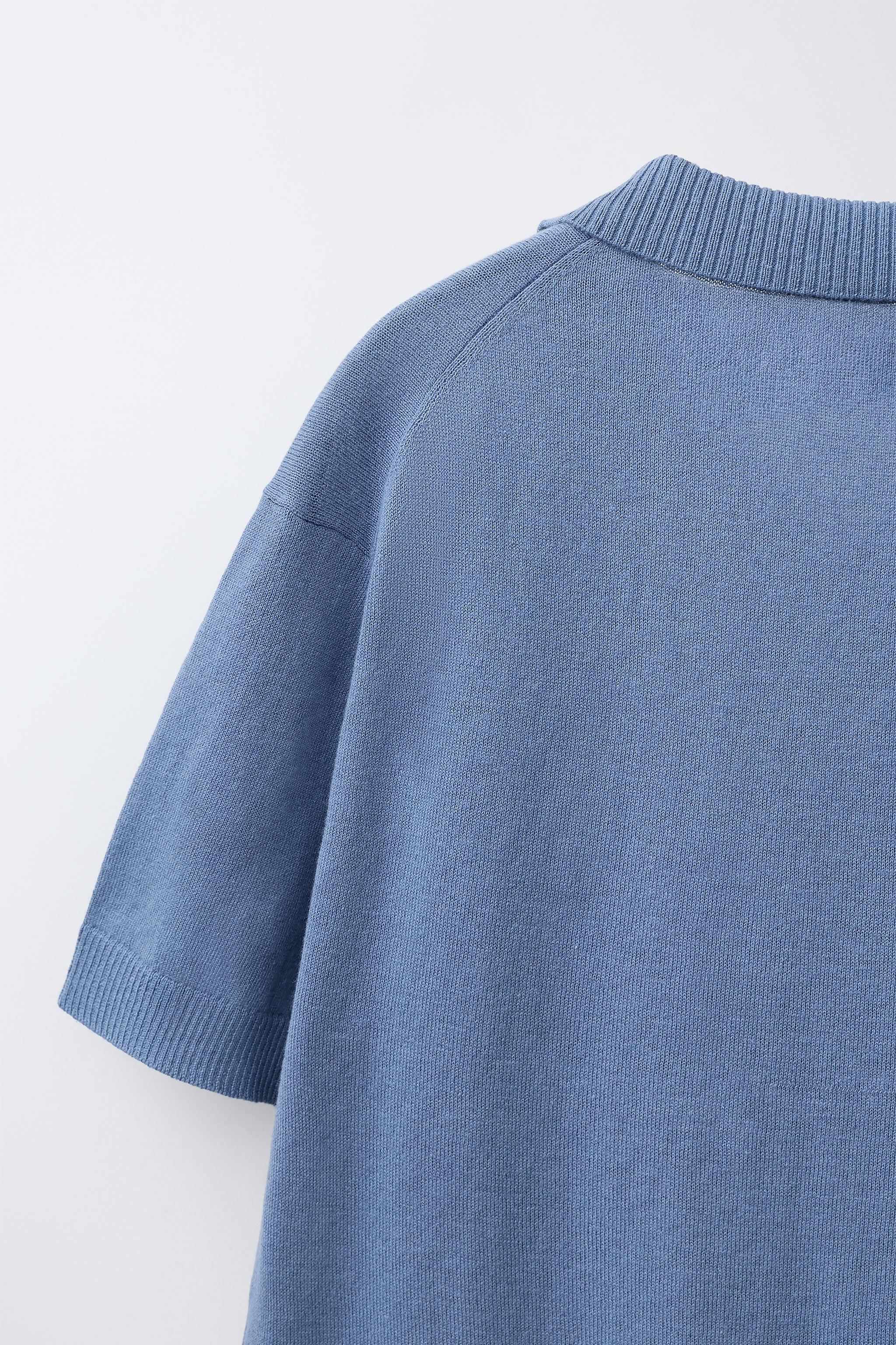 POLO EN COTON ET LIN